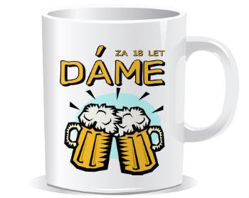 Hrnek Premium Dáme pivo