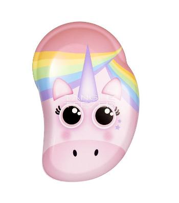 Tangle teezer Original Mini Rainbow Unicorn print kartáč na vlasy