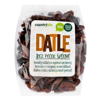 Datle sušené bez pecek 500 g BIO COUNTRY LIFE