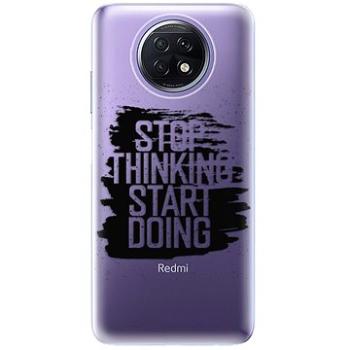 iSaprio Start Doing - black pro Xiaomi Redmi Note 9T (stadob-TPU3-RmiN9T)