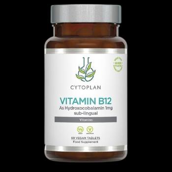 Cytoplan Vitamín B12 1000 µg (hydroxokobalamin) - tablety pod jazyk (sublingvální) 60 ks
