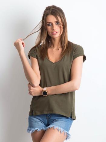 DÁMSKÉ KHAKI TRIČKO RV-TS-4839.21P-KHAKI Velikost: M