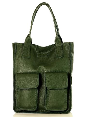 MAZZINI KHAKI SHOPPER KABELKA S131C Velikost: ONE SIZE