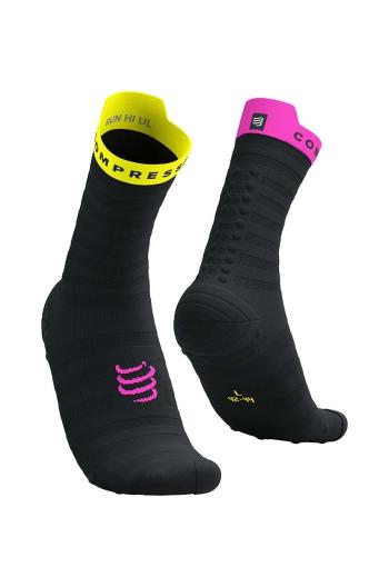 Ponožky Compressport Pro Racing Socks v4.0 Ultralight Run High - White/Alloy XU00050B