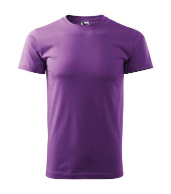 MALFINI Pánské tričko Basic - Fialová | XXL