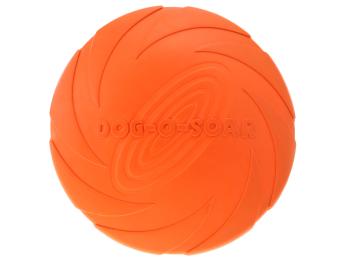 Vsepropejska Soar plastové frisbee pro psa | 18 cm Barva: Oranžová, Rozměr (cm): 21