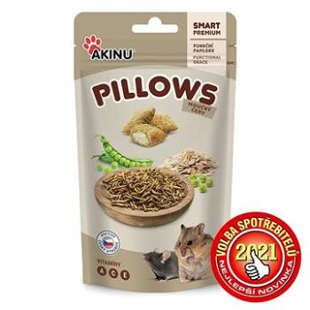 Akinu Pillows polštářky s moučným červem pro hlodavce 40g (8595184955519)