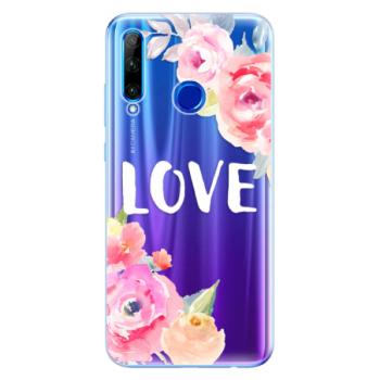 Odolné silikonové pouzdro iSaprio - Love - Huawei Honor 20 Lite