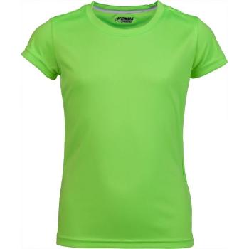 Kensis VINNI Dívčí sportovní triko, světle zelená, velikost 140-146