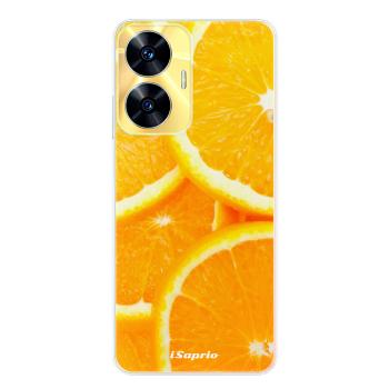 Odolné silikonové pouzdro iSaprio - Orange 10 - Realme C55