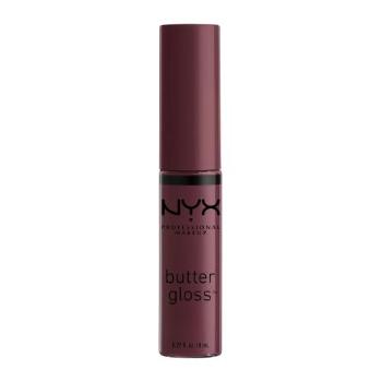 NYX Professional Makeup Butter Gloss 8 ml lesk na rty pro ženy 22 Devil´s Food Cake