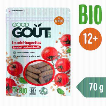 Good Gout BIO Mini bagetky s rajčátky 70 g