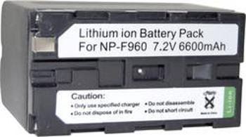 Akumulátor do kamery Conrad energy náhrada za orig. akumulátor NP-960, NP-970, NP-530, NP-730, NP-930, NP-F330, NP-F530, NP-F550, NP-F750, NP-F930, NP