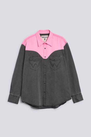 KOŠILE GANT W. REL NEON WESTERN SHIRT černá S