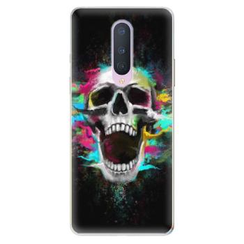 Odolné silikonové pouzdro iSaprio - Skull in Colors - OnePlus 8