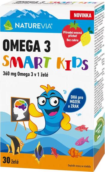 NatureVia Omega 3 Smart Kids 30 ks