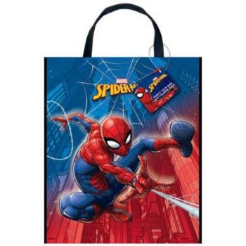Dárková taška SPIDERMAN - plastová 28 x 33,5 cm - UNIQUE