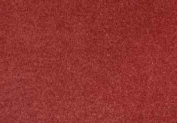 Lano Metrážový koberec Satine 141 (KT) terakota, zátěžový -  s obšitím  Červená 4m