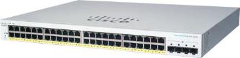 Cisco switch CBS220-48P-4G (48xGbE, 4xSFP, 48xPoE+, 382W) - REFRESH