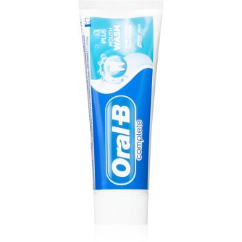 Oral B Complete Plus Mouth Wash zubní pasta pro svěží dech Mint 75 ml