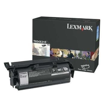 LEXMARK T654X31E - originální toner, černý, 36000 stran