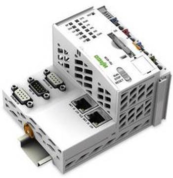 PLC WAGO 750-8208 PFC200 CS 2ETH RS CAN DPM, 24 V/DC