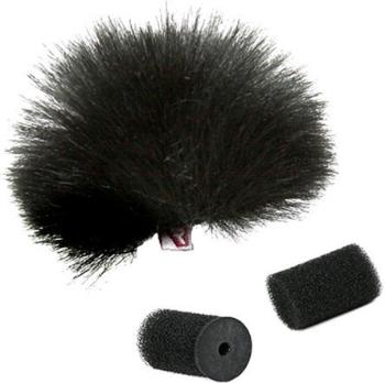 Rycote Black Lavalier Windjammer Single Protivětrný kryt