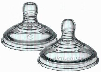 Tommee Tippee Náhradní savičky C2N ANTI-COLIC Vari Flow 2ks 0m+