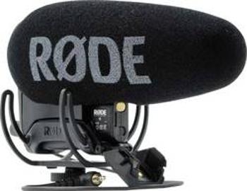 Kamerový mikrofon digitální RODE Microphones Videomic Pro+, montáž patky blesku, vč. ochrany proti větru, vč. kabelu