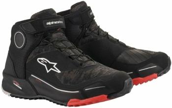 Alpinestars CR-X Drystar Riding Shoes Black/Camo/Red 42 Boty