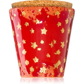 Wax Design Stars Bordeaux vonná svíčka 8 cm