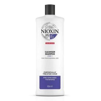 Nioxin Čisticí šampon pro řídnoucí normální až silné přírodní i chemicky ošetřené vlasy System 6 (Shampoo Cleanser System 6) 300 ml, 300ml