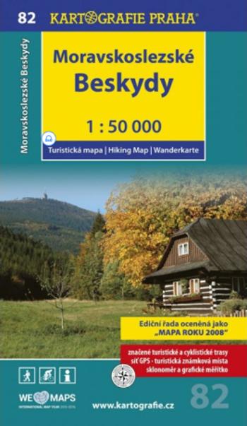 1: 50T (82)-Moravskoslezské Beskydy (turistická mapa)
