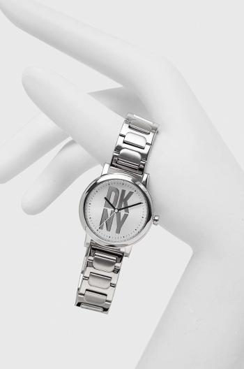 Hodinky Dkny Ny6620 stříbrná barva