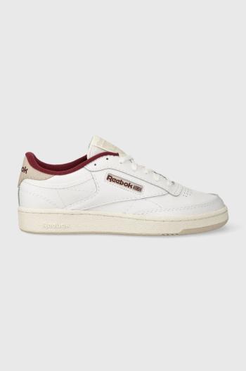 Kožené sneakers boty Reebok bílá barva