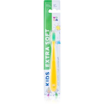 WOOM Toothbrush Kids Extra Soft zubní kartáček pro děti extra soft 1 ks