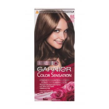 Garnier Color Sensation 40 ml barva na vlasy pro ženy 6,0 Precious Dark Blonde na barvené vlasy; na všechny typy vlasů