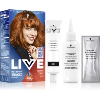 Schwarzkopf LIVE Intense Colour permanentní barva na vlasy odstín 030 Mango Twist 1 ks