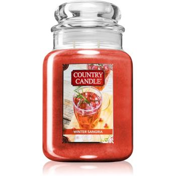 Country Candle Winter Sangria vonná svíčka 680 g
