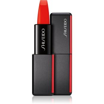 Shiseido ModernMatte Powder Lipstick matná pudrová rtěnka odstín 509 Flame (Geranium) 4 g