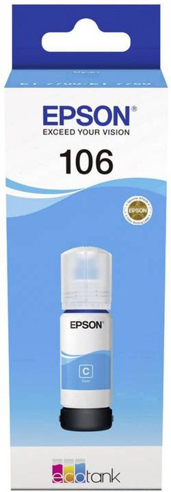 Epson Ink 106 EcoTank originál azurová C13T00R240