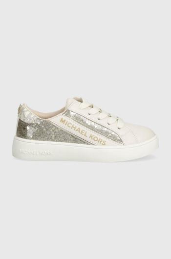 Dětské sneakers boty Michael Kors béžová barva