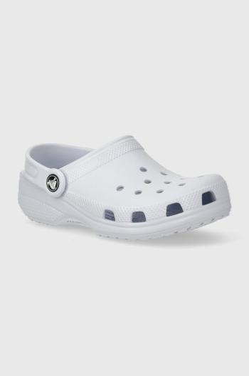 Dětské pantofle Crocs Classic Kids Clog šedá barva