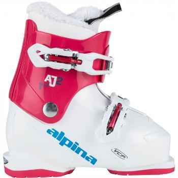 Alpina AJ2 GIRL Dívčí obuv na sjezdové lyžování, bílá, velikost 21