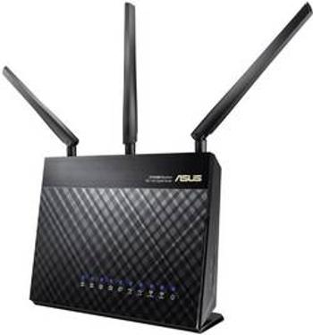 Wi-Fi router Asus RT-AC68U, 2.4 GHz, 5 GHz, 1.9 GBit/s