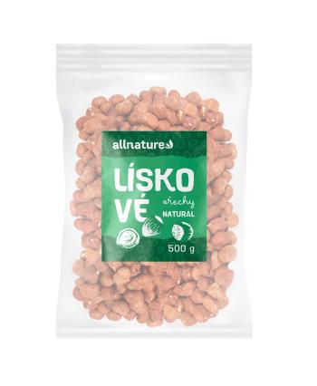 Allnature Lískové ořechy jádra 500 g