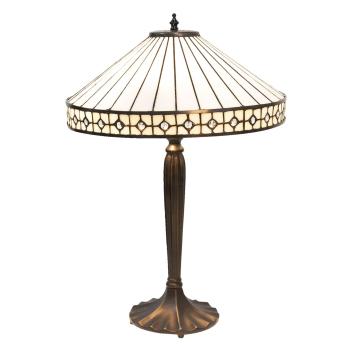 Stolní lampa Tiffany Small Diamand - Ø 40*58 cm 5LL-5984