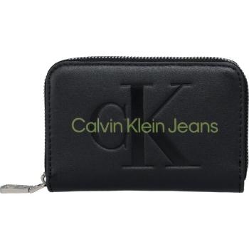 Calvin Klein ACCORDION ZIP AROUND Dámská peněženka, černá, velikost