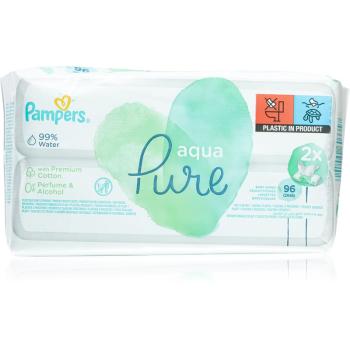 Pampers Aqua Pure vlhčené čisticí ubrousky pro děti 2x48 ks