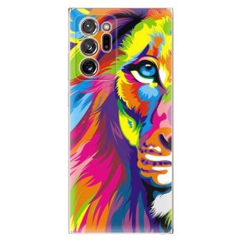 Odolné silikonové pouzdro iSaprio - Rainbow Lion - Samsung Galaxy Note 20 Ultra